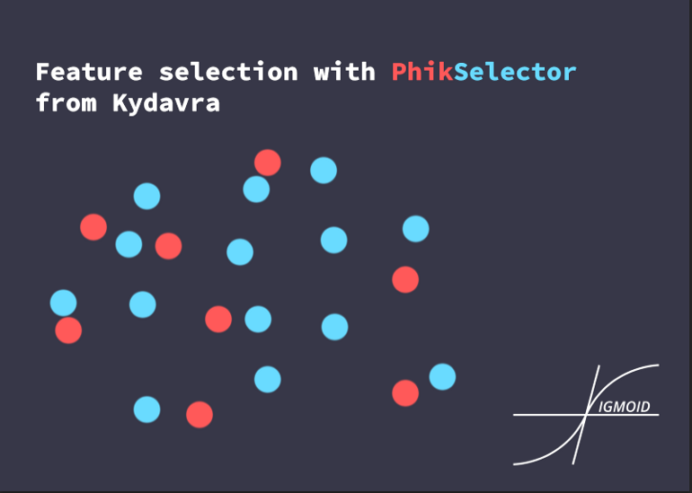 Feature Selection with PhikSelector from Kydavra