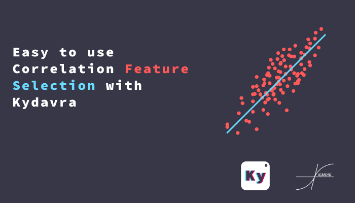 Easy to use Correlation Feature Selection with Kydavra