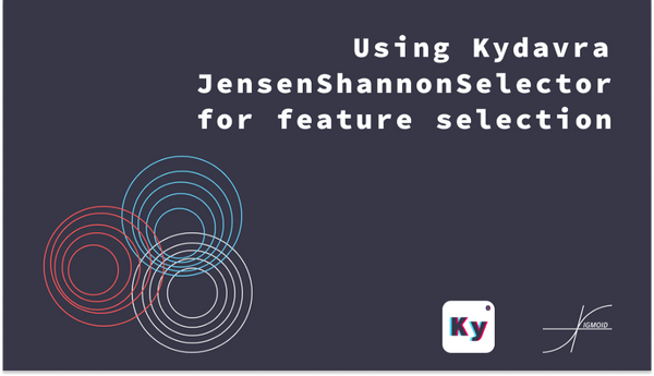 Using Kydavra JensenShannonSelector for feature selection